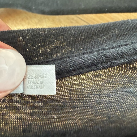 Alexander Wang Gray Vintage Tshirt with Scoop Neckline - Picture 4 of 5